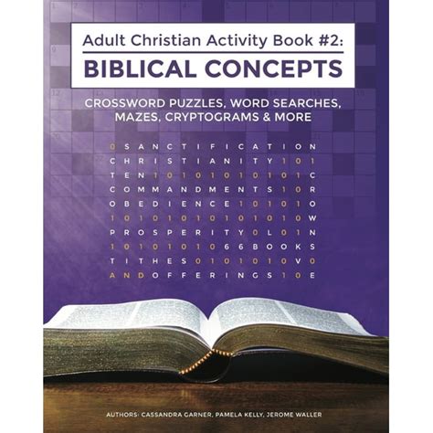 Adult Christian Activity Book 2 Biblical Concepts Paperback