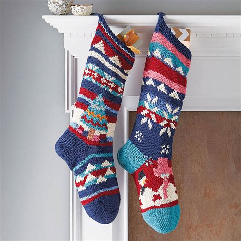 37 Knitted Patterns For Christmas Stockings The Funky Stitch