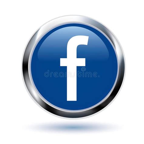 Facebook Button Facebook Blue Button On White Background Affiliate