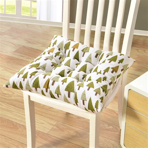 1 Pack 20x20 Chair Cushion With Ties Nonslip Dining Chair Cushion