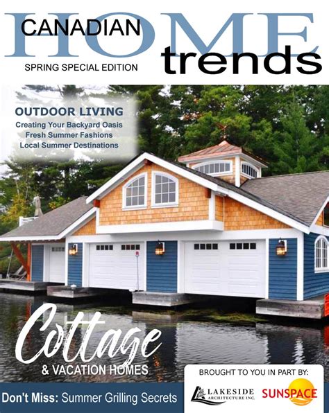 Cottage And Outdoor Living Home Trends Magazine Cottage Living And