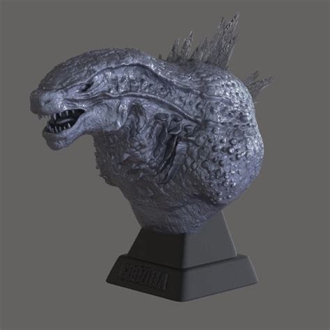 Modelos De Stl Godzilla Turbosquid