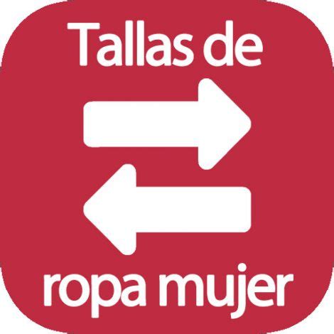 Conversor De Tallas De Ropa De Mujer Y Tabla De Equivalencia