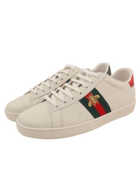 Gucci Ace Embroidered Low Top Unisex Sneaker 429446 Alimorluxury