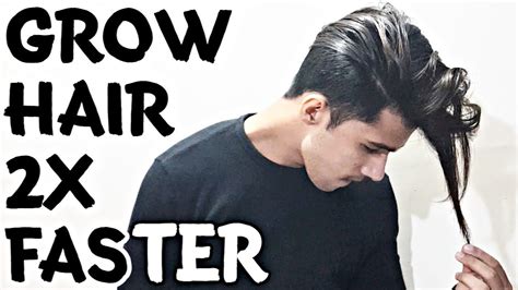 How To Grow Your Hair Faster And Longer Grow Hair Fast Men Hair