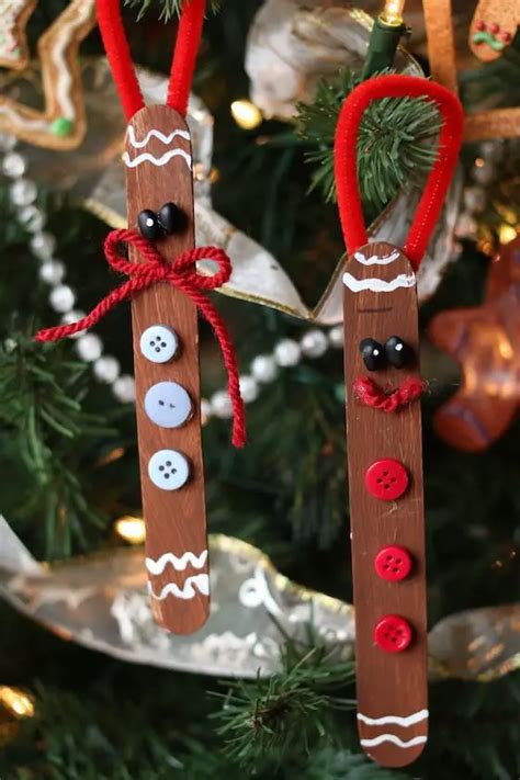 32 Diy To Make Popsicle Stick Christmas Ornaments Crafts
