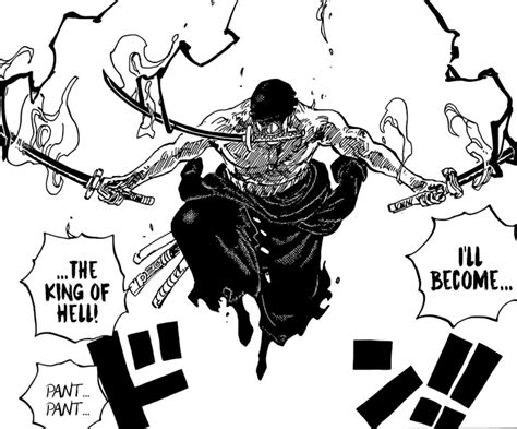 Zoro King Of Hell Wallpapers Wallpaper Cave