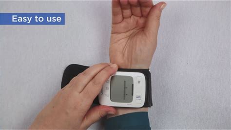 Easy To Use Blood Pressure Monitor Omron Youtube