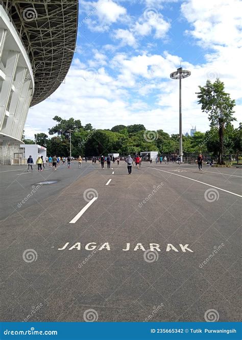 Foto Editorial 27 De Noviembre De 2021 Indonesia Central Jakarta Texto