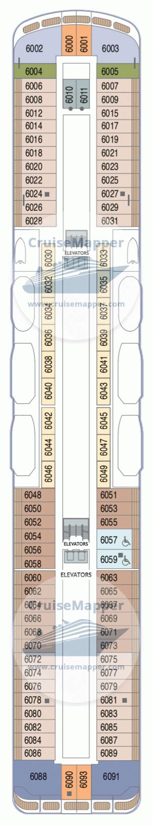 Azamara journey deck plan, azamara journey deck layout. Azamara Journey deck 6 plan | CruiseMapper