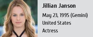 Jillian Janson Height Weight Size Body Measurements Biography