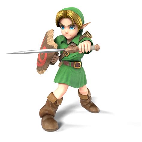 Young Link Melee Render Remake By Unbecomingname On Deviantart