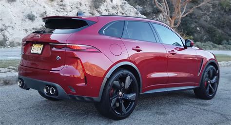 The Jaguar F Pace Svr Is An Absolute Brute Of An Suv Auto Recent