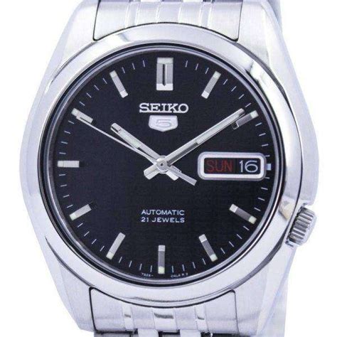 Seiko 5 Automatic 21 Jewels Snk361 Snk361k1 Snk361k Mens Watch