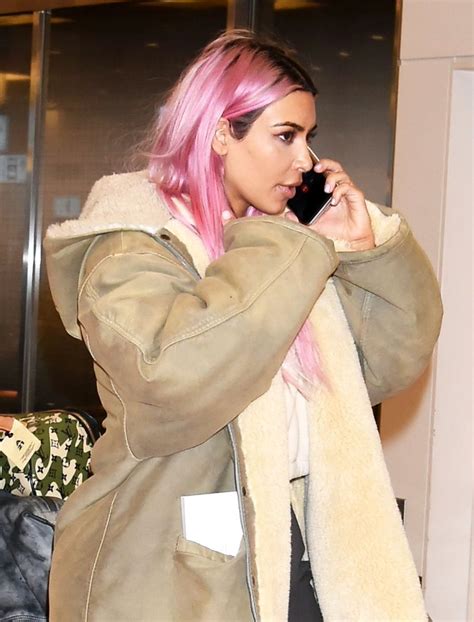 kim kardashian and colorist chris appleton on how and why she dyed her hair pink us weekly