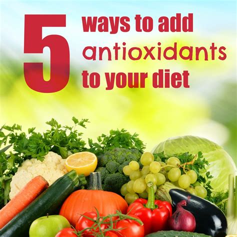 The Health Benefits Of Antioxidants Source Colorado State University