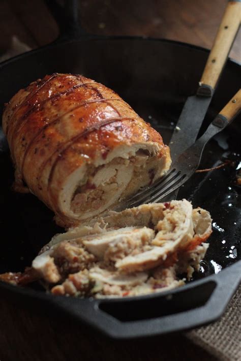 Stuffed Turkey Roulade Country Cleaver Turkey Roulade Christmas