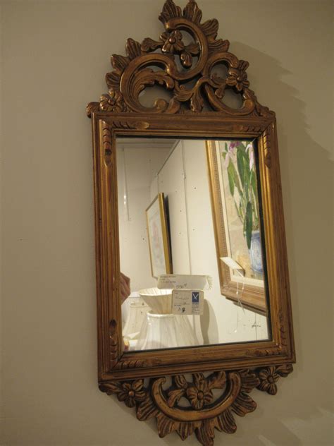 French Carved Gilt Wood Petite Mirror Jane Marsden Antiques And Interiors