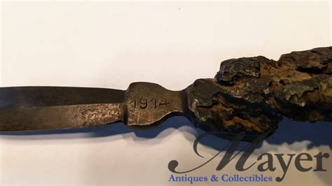 Trench Art Knife From Ww1 1914 Mayer Antiques And Collectibles