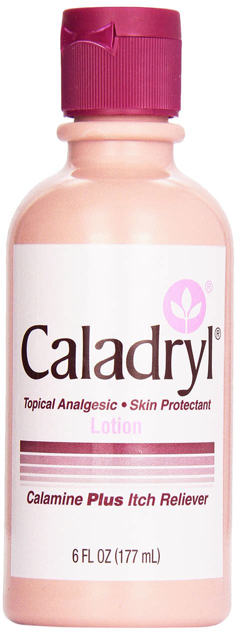 Caladryl Lotion Calamine Plus Itch Reliever 6 Ounce