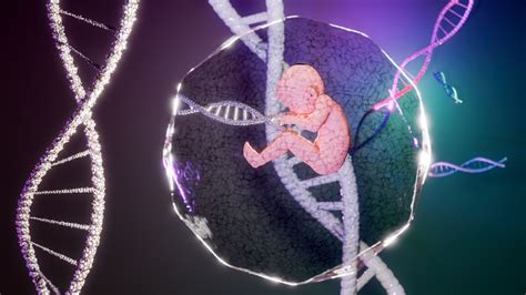 Fetus With Dna Stock Photo Download Image Now 3d Ultrasound