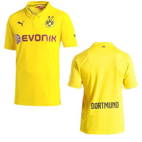 Kgaa und der bvb merchandising gmbh. PUMA BVB Borussia Dortmund Championsleague Trikot Kinder ...