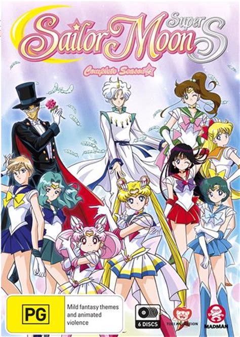 Buy Sailor Moon Super S Season 4 Eps 128 166 On Dvd On Sale Now With Fast Shipping
