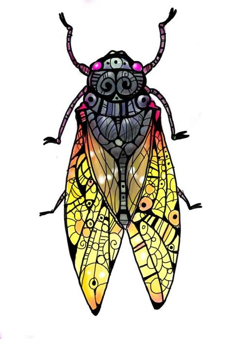 Cicada Insect Art Projects Insect Art Bug Art