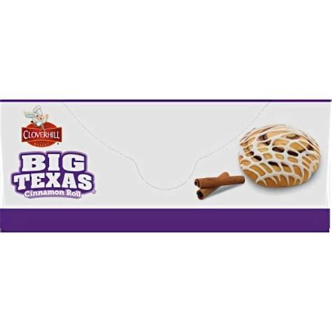 Cloverhill Big Texas Cinnamon Rolls Individually Packaged Pack Of 6