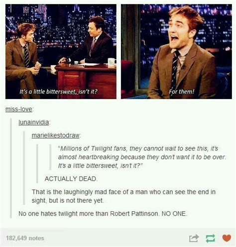 Share the best gifs now >>>. And no one hates Robert Pattison more than Jack Whitehall!(love him and Twilight) | Twilight ...