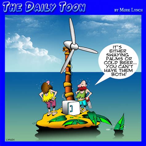 Cartoon Wind Turbine