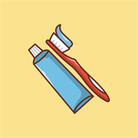 Toothpaste Vector Illustration On A Backgroundpremium Quality Symbols