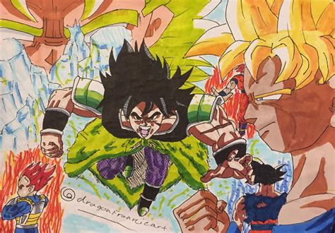 Broly hits theaters nationwide on january 16. Dragon ball super broly poster drawing | DragonBallZ Amino