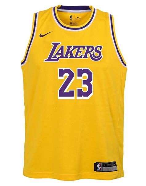 Limited time sale easy return. Nike Kids Los Angeles Lakers LeBron James #23 Icon ...