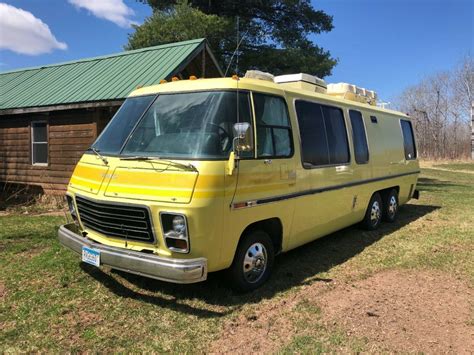 Great Colors 1973 Gmc Motorhome Barn Finds