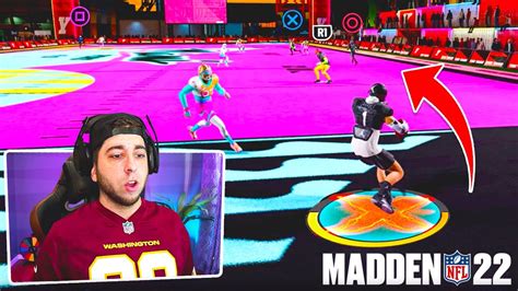 Madden 22 The Yard Insane 6 Vs 6 Game Youtube