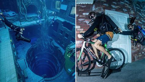 Explore The Worlds Deepest Diving Pool That Holds A Sunken City