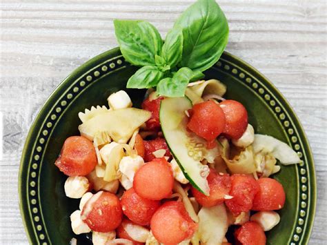 Mozzarella Watermelon Salad 1600 Health Journal