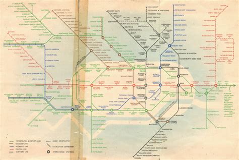 Thegriftygroove Tube Map London Underground Tube Map Northern Line