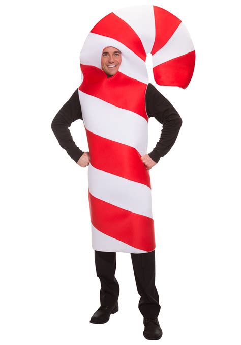 plus size candy cane adult costume