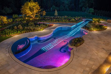 Music Themed Luxury Swimming Pool Design Wins Gold Bergen