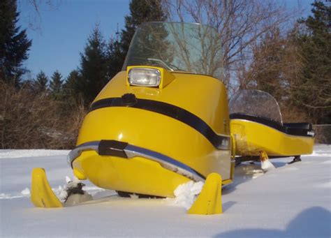 Vintage Ski Doo Snowmobile This Is How I Remember Them In Alaska