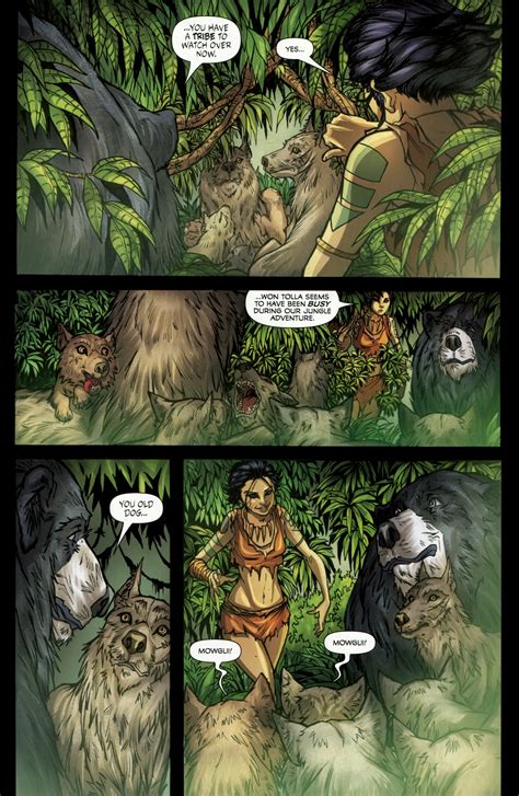 Grimm Fairy Tales Presents The Jungle Book Issue 5 Read Grimm Fairy