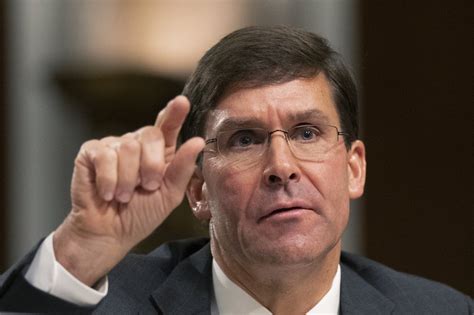 Senate Confirms Army Veteran Mark Esper Secretary Of