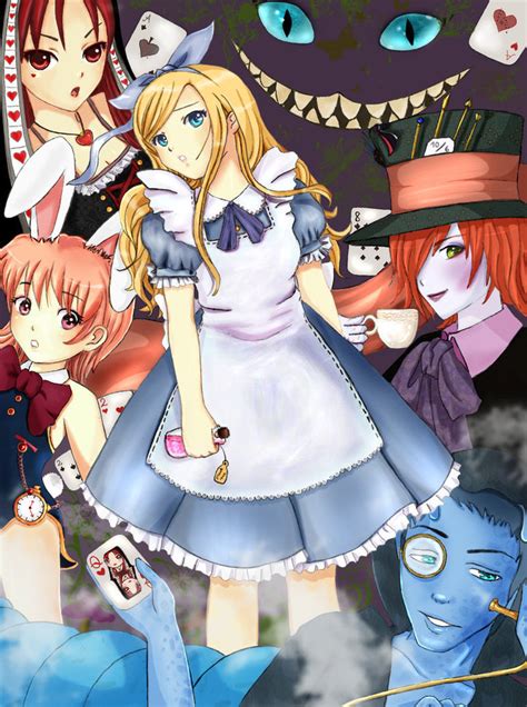 Anime Alice In Wonderland Characters