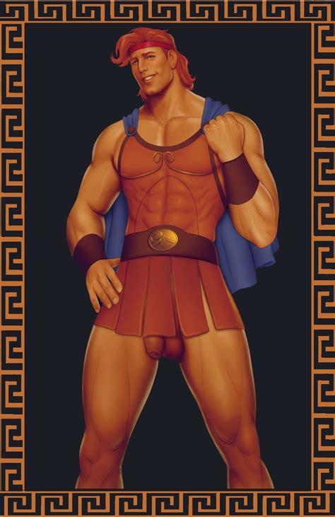 Rule 34 Balls Disney Drawnpr0n Flaccid Foreskin Hercules Character Hercules Disney Male