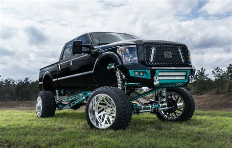 Ford F250 C707 26x16 Photos By Dale Martin Specialty Forged Wheels