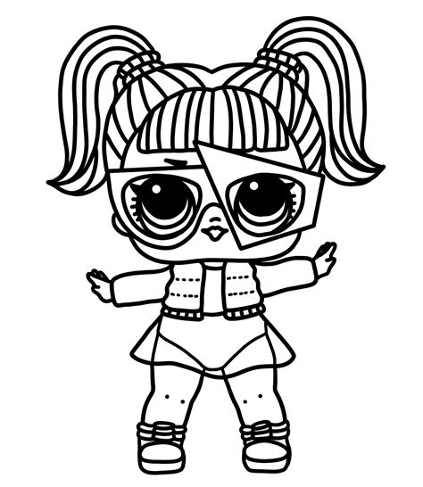 ️lol Doll Queen Bee Coloring Pages Free Download