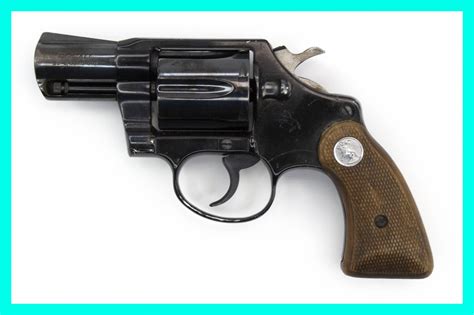 Colt Agent Revolver 38 Special 2 Barrel Blued Centerfire Systems