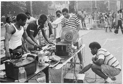 Pic Of Dj Kool Hercs First Use Of The Breakbeat At A Block Party 1973
